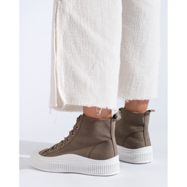 Seastar Sneakers alte casual verde 2