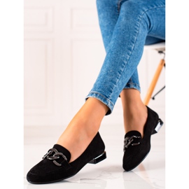 Eleganti mocassini Sergio Leone nero 1