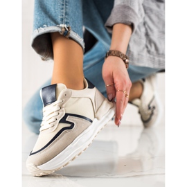 TRENDI Scarpe sportive beige 2