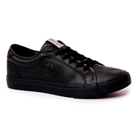 Sneakers in pelle da uomo Cross Jeans JJ1R4022C Nero 1