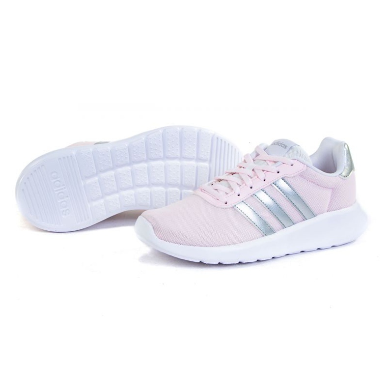 Scarpe Adidas Lite Racer 3.0 M GW0374 bianco rosa 1