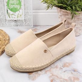 Espadrillas slip on eVento W EVE345B beige 2
