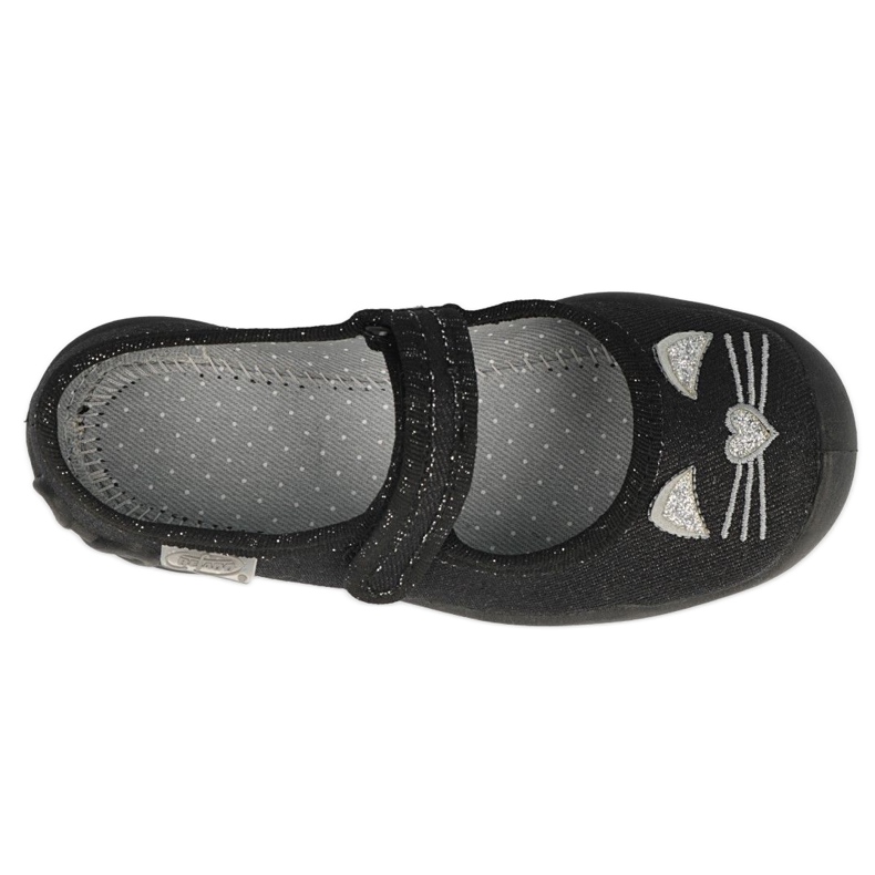 Scarpe per bambini Befado 114X450 nero d'argento 1