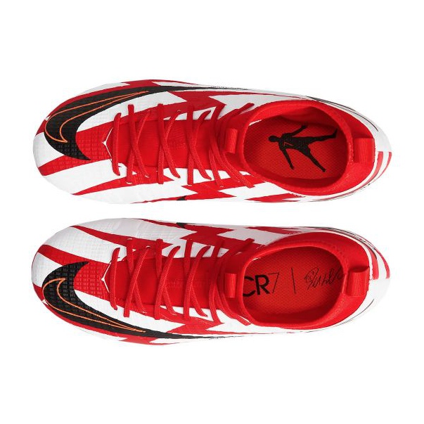 Nike Superfly 8 Academy CR7 Mg Jr DB2672-600 scarpe da calcio arance e rossi 3