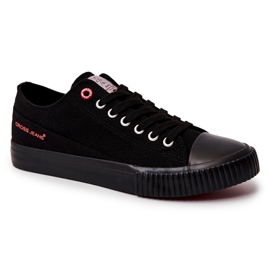 Sneakers Classiche da Uomo Cross Jeans JJ1R4032C Nere nero 1