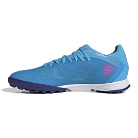 Scarpe da calcio Adidas X Speedflow.3 Tf M GW7508 blu blu 1