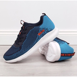 Scarpe sportive Big Star M JJ174284 blu navy 2