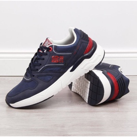 Scarpe sportive casual Big Star M JJ174277 blu navy 2