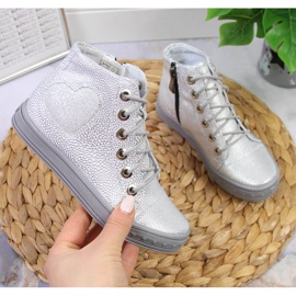 Sneakers alte Kornecki 6813 Jr KOR6813 argento 1