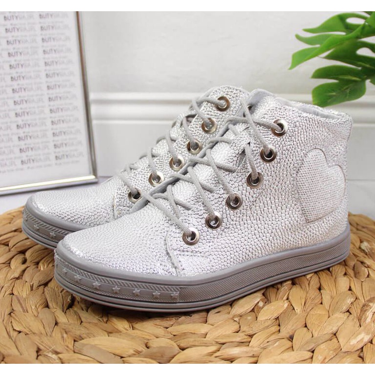 Sneakers alte Kornecki 6813 Jr KOR6813 argento 2