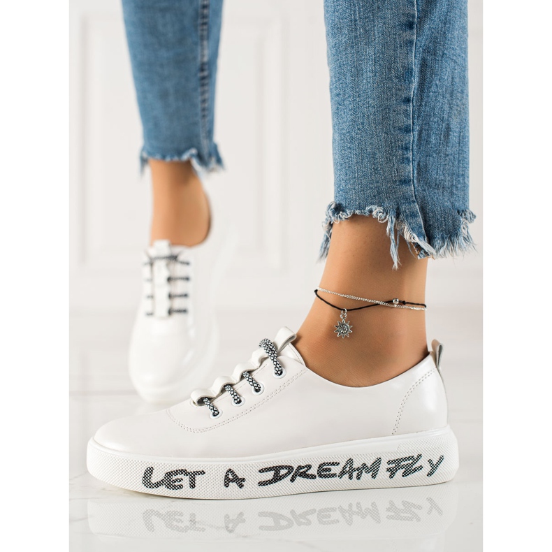 Goodin Sneakers Con Moda Ecopelle bianco 1