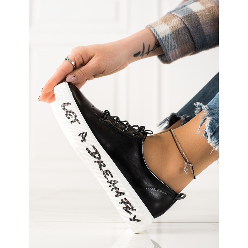 Goodin Sneakers Con Moda Ecopelle nero 1