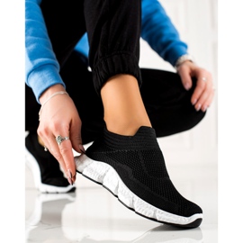 Goodin Scarpe da ginnastica senza lacci nero 1