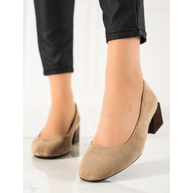Décolleté casual di Sergio Leone beige 1