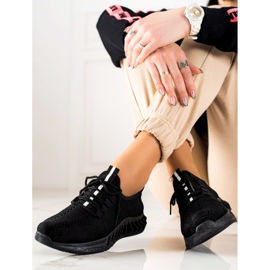 TRENDI Scarpe sportive nere chiare nero 1