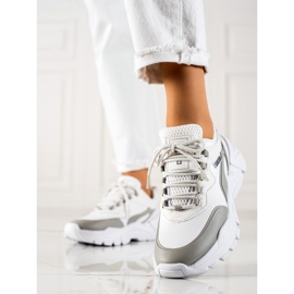 Sneakers da donna Big Star JJ274794 bianca multicolore 1