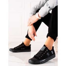 Sneakers Big Star da donna JJ274257 nero 2