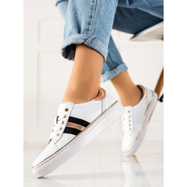 Vinceza Sneakers sportive realizzate in pelle VICEZA bianco 1