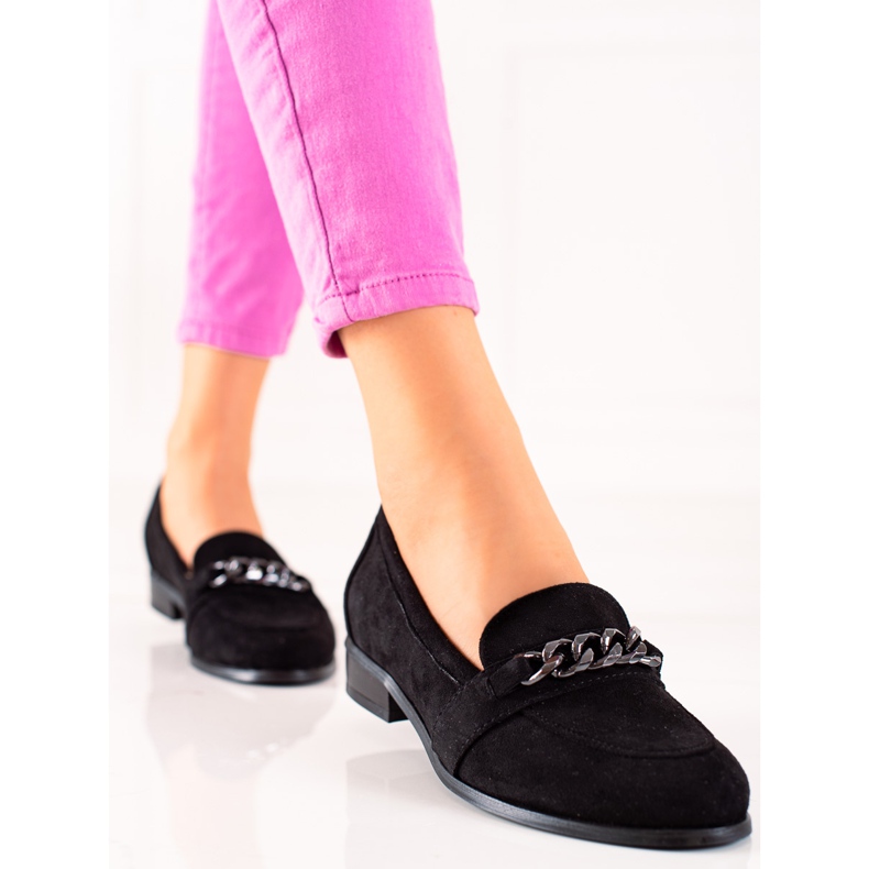 Scarpe eleganti VINCEZA mocassini nero 2