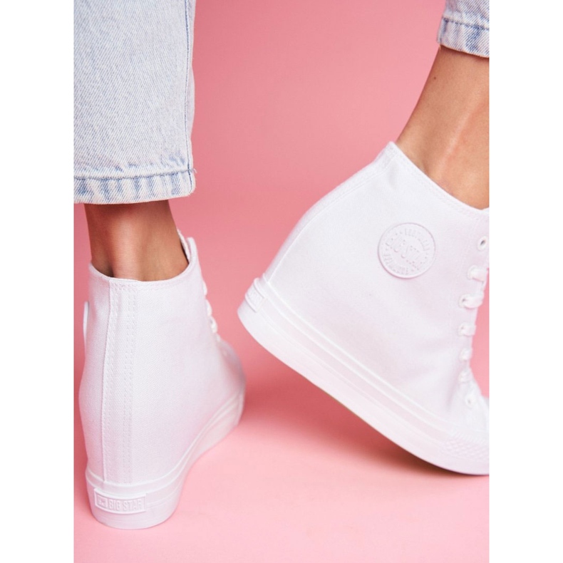 Sneakers Donna Big Star Bianche FF274A192 bianco 1