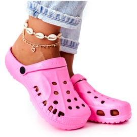 Flameshoes Pantofole Donna Rosa Light Crocs Eva 5