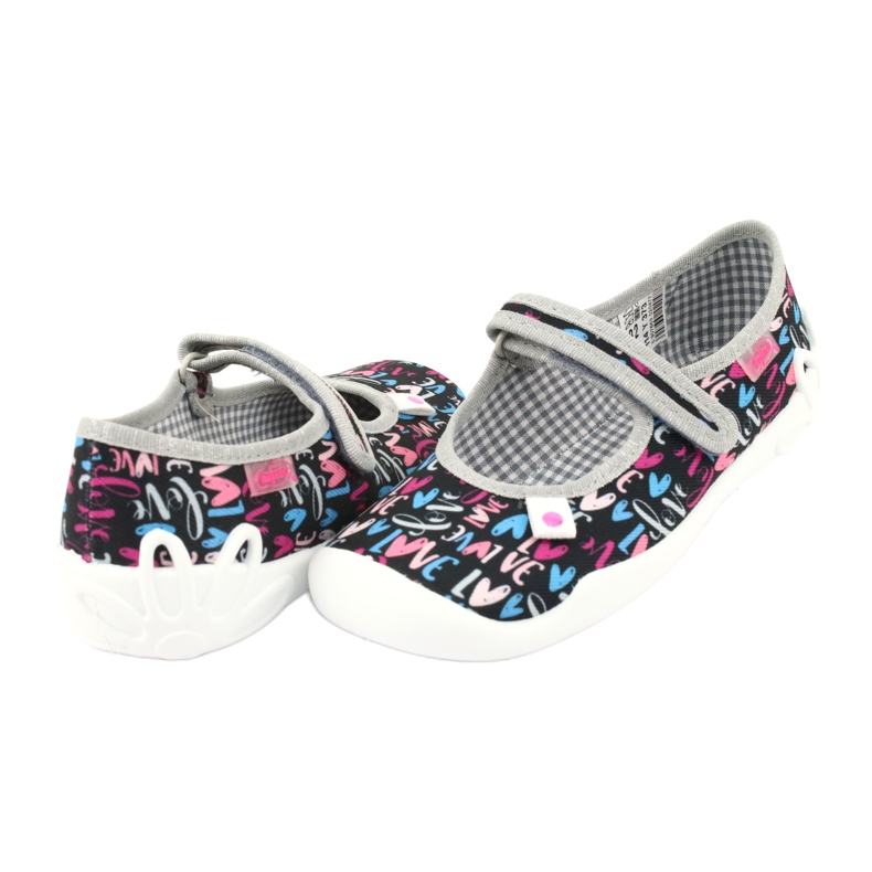 Scarpe per bambini Befado 114Y373 nero multicolore 4