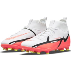 Scarpa da calcio Nike Phantom GT2 Club Dynamic Fit FG / MG Jr DC0822 167 bianca 2