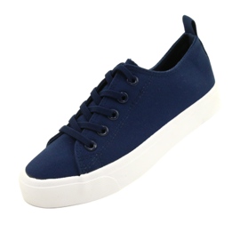Sneaker per bambini dell'Atletico WY20761 Blu navy 3