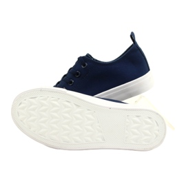 Sneaker per bambini dell'Atletico WY20761 Blu navy 5