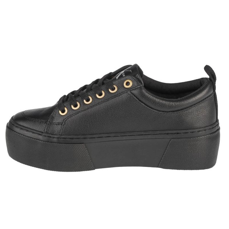 Calvin Klein Vulcanized Flatform Laceup LW YW0YW00366-0GJ scarpe nero 1
