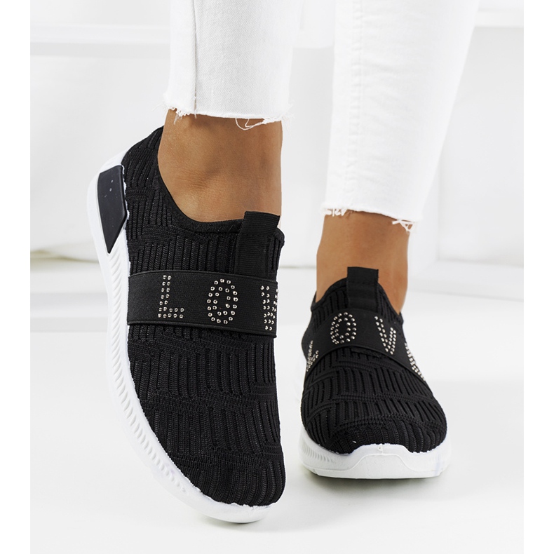 Scarpe sportive nere di Brian nero 1