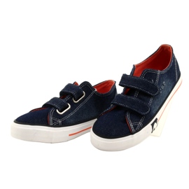 Jeans Navy Atletico Velcro WY21427 blu 2