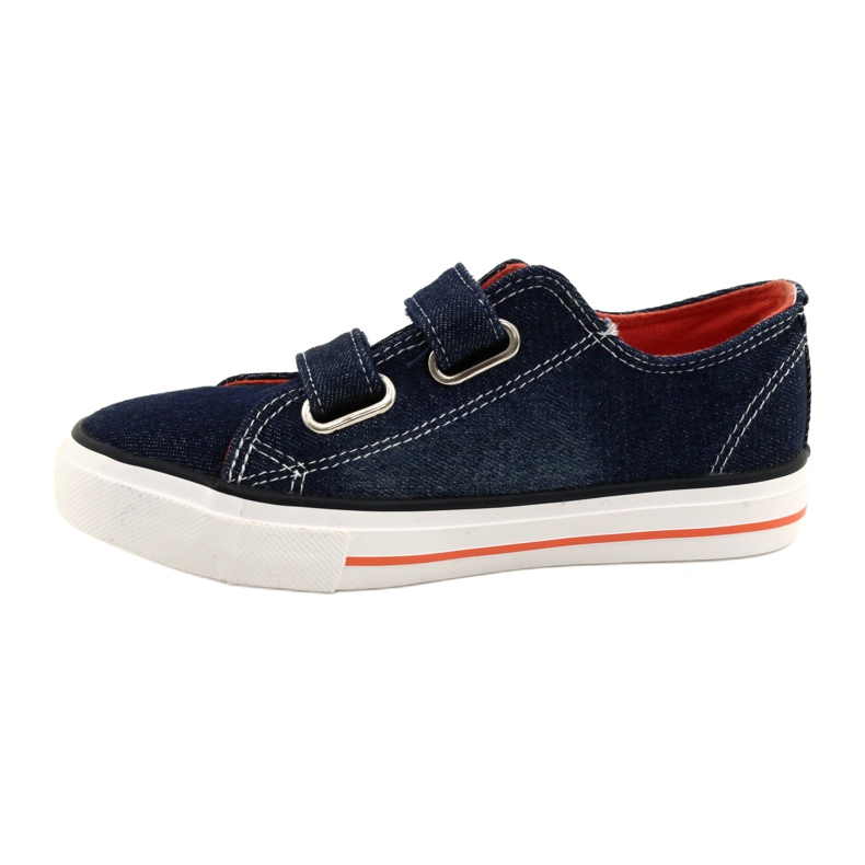 Jeans Navy Atletico Velcro WY21427 blu 1