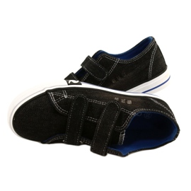 Jeans Nero Atletico Velcro WY21427 4