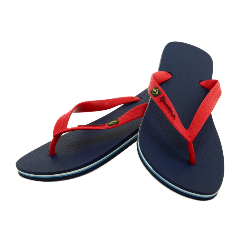 Ciabatte da uomo Ipanema 80415 20698 Rosse rosso blu navy 4