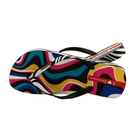Infradito Zebra Ipanema 26627 23879 bianco nero multicolore 4