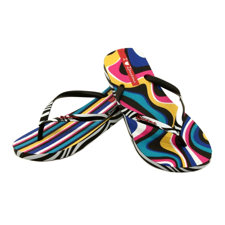 Infradito Zebra Ipanema 26627 23879 bianco nero multicolore 3