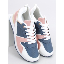 Scarpe sportive da donna Vevo NAVY / PINK bianco blu rosa 2