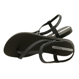 Sandali Rzymianki Nero / Grigio Scuro Ipanema 82931 21122 5