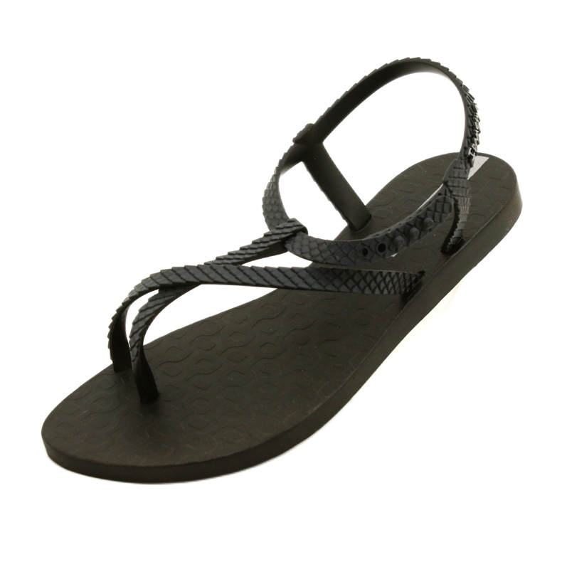 Sandali Rzymianki Nero / Grigio Scuro Ipanema 82931 21122 3