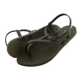 Sandali Rzymianki Nero / Grigio Scuro Ipanema 82931 21122 4