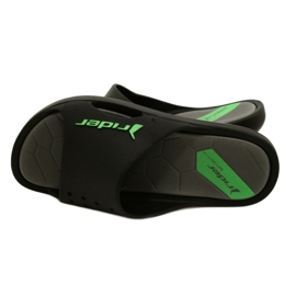 Pantofole da uomo Rider BAY X AD 83060 23899 Nere / Grigie / Verdi nero grigio verde 5
