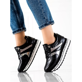 G2G/Good To Great Scarpe da ginnastica nere alla moda nero 1