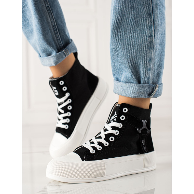 G2G/Good To Great Sneakers alte alla moda nero 1