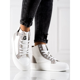 G2G/Good To Great Sneakers alte alla moda bianco 1