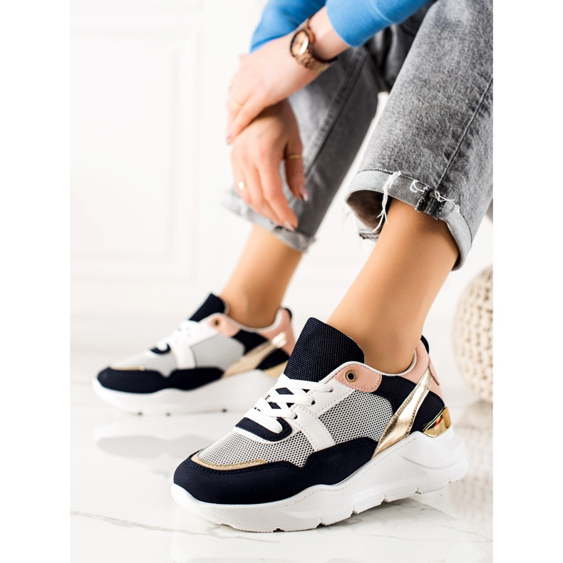 TRENDI Scarpe da ginnastica alla moda multicolore 1