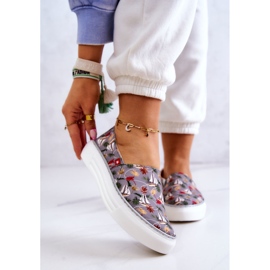 Sneakers da Donna Slip On Memory Foam Big Star JJ276015 Grigie grigio 1