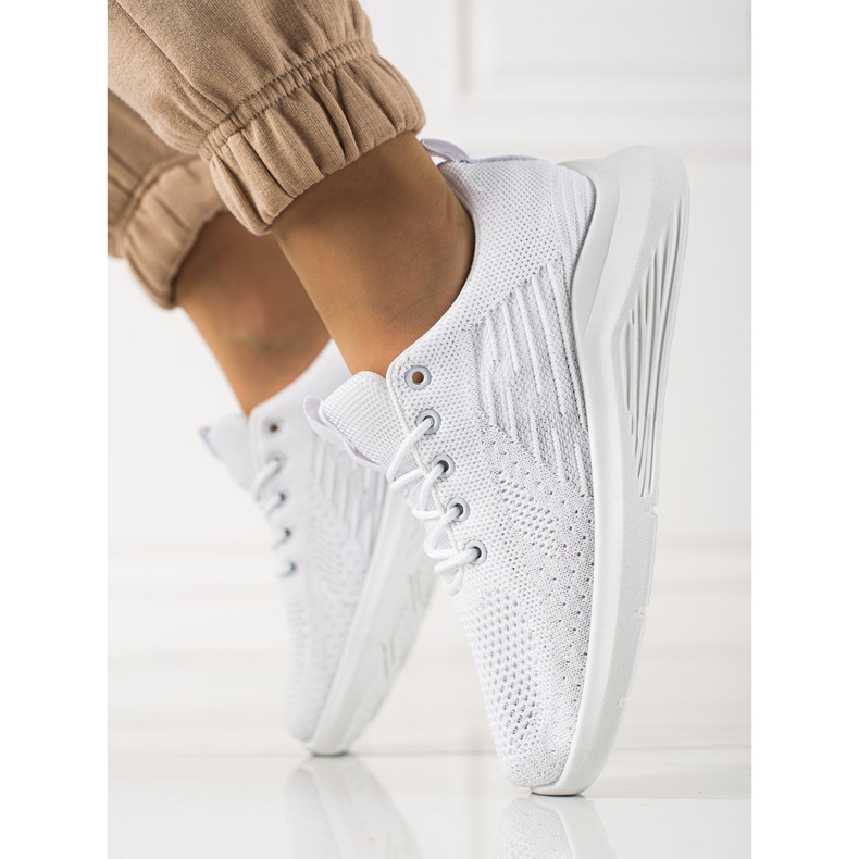 TRENDI Scarpe sportive comode bianco 1