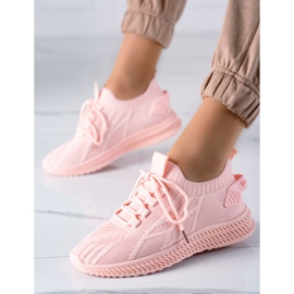 TRENDI Scarpe sportive alla moda rosa 1