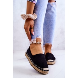 Espadrillas classiche da donna Big Star JJ274952 nere nero 1